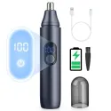 Waitriu Rechargeable Nose Hair Trimmer w/ Dual Edge Blades