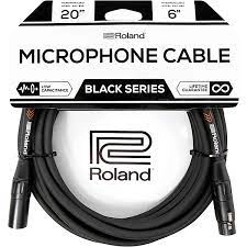 Black Series XLR Microphone Cable 20'