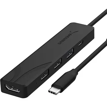 Sabrent 5-in-1 USB-C Hub w/ 60W PD 4K HDMI