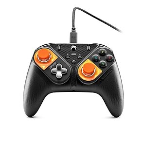 eSwap S Pro Gaming Wired Gamepad Controller for XBOX Series X/S, PC (Crystal Orange)