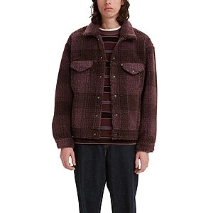 Cozy Vintage Sherpa Trucker Jacket (Tyrone Huckleberry, Limited Sizes)