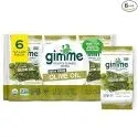 Gimme Virgin Olive Oil Organic Roasted Seaweed Sheets (6-Count)