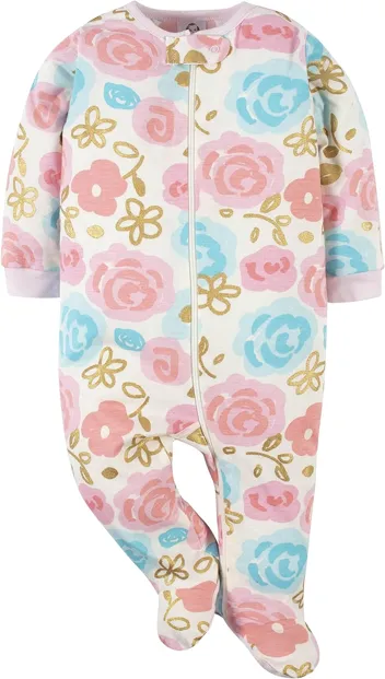 baby-girls Sleep 'N Play Footie