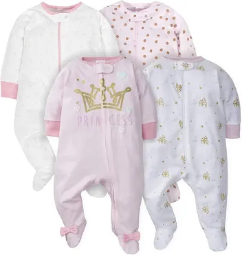 baby-girls Sleep 'N Play Footie