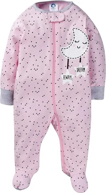 baby-girls Sleep 'N Play Footie