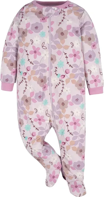 baby-girls Sleep 'N Play Footie