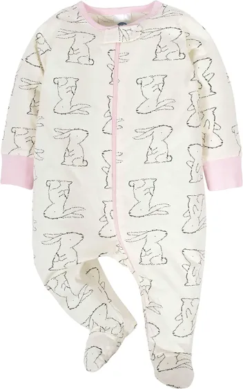 baby-girls Sleep 'N Play Footie