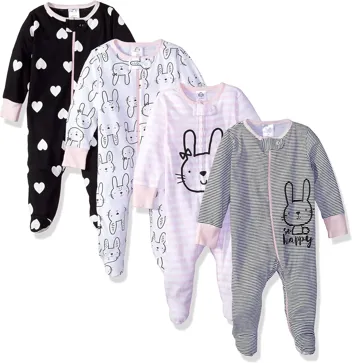 baby-girls Sleep 'N Play Footie