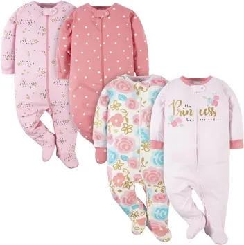 baby-girls Sleep 'N Play Footie