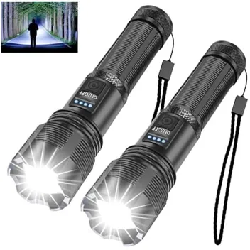 10000LM 3000mAh Waterproof Rechargeable LED Flashlight