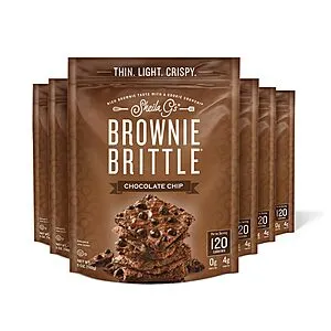 Sheila G's Brownie Brittle – Original Chocolate Chip Thin and Crispy Sweet Snacks Rich Gourmet Bites Dessert Amazon S&S