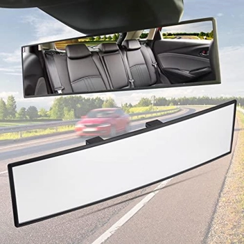 JoyTutus 11.81" Universal Panoramic Convex Rear View Mirror