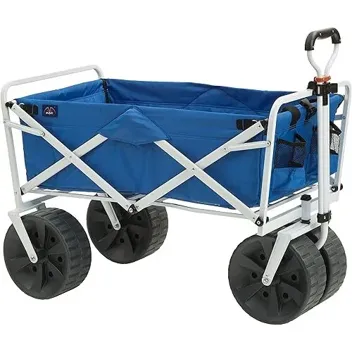 Heavy Duty Collapsible Folding All Terrain Utility Beach Wagon Cart