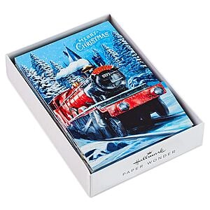 8-Pack 5" x 7.2" Hallmark Harry Potter Hogwarts Express Pop Up Christmas Cards w/ Envelopes