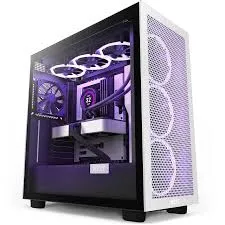 H Series H7 Flow RGB Edition ATX Mid Tower Chassis White