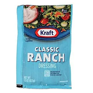 [S&S]: 1.5-Oz Kraft Ranch Salad Dressing Single Serve Packet