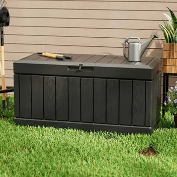 Homall 82-Gallon Outdoor Resin Lockable Deck Box