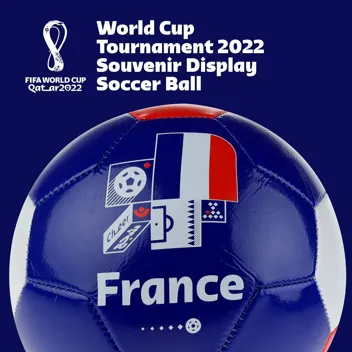 2022 FIFA World Cup Display Soccer Ball (Size 5) w/ Prime