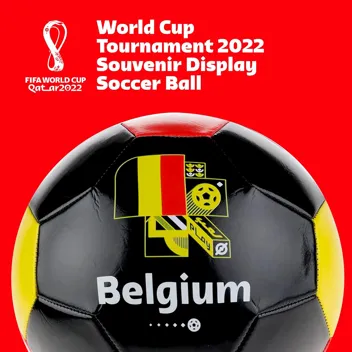 2022 FIFA World Cup Display Soccer Ball (Size 5) w/ Prime