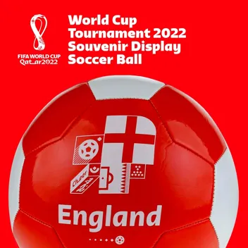 2022 FIFA World Cup Display Soccer Ball (Size 5) w/ Prime