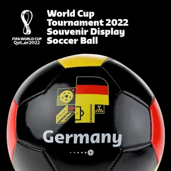 2022 FIFA World Cup Display Soccer Ball (Size 5) w/ Prime