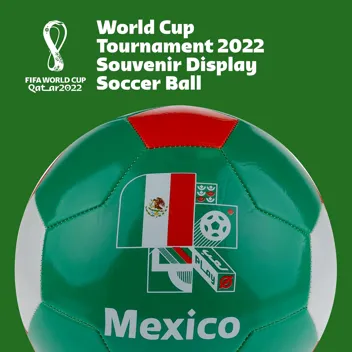 2022 FIFA World Cup Display Soccer Ball (Size 5) w/ Prime