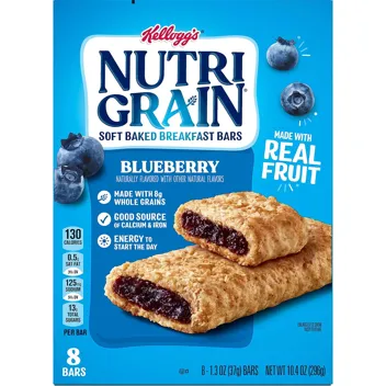 [S&S]: 6-Boxes Nutri-Grain Soft Baked Breakfast Bars (Blueberry)