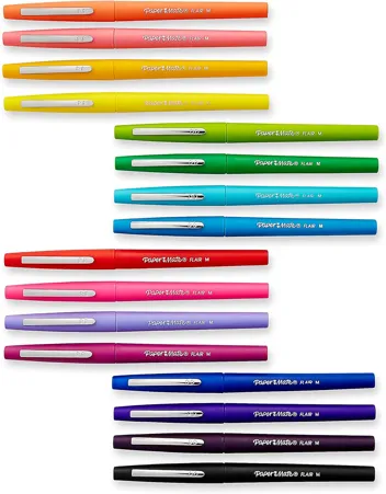 Flair DUAL Felt Tip Pens, 16 Count