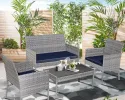 Segmart Outdoor Patio Furniture Set (4-Piece)