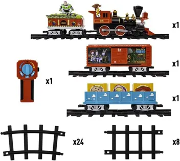 Disney Toy Story Toy Train Set with Locomotive