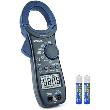 Venlab VC-600D 6000-Counts AC/DC Multimeter Digital Clamp Meter