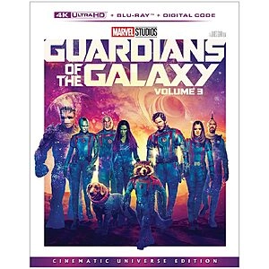 Guardians of the Galaxy Vol. 3 (4K UHD + Blu-ray + Digital)