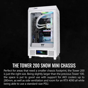 Thermaltake Tower 200 Mini-ITX / M-ATX Computer Case