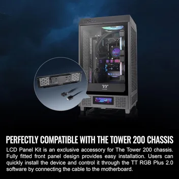 Thermaltake Tower 200 Mini-ITX / M-ATX Computer Case