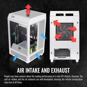 Thermaltake Tower 200 Mini-ITX / M-ATX Computer Case