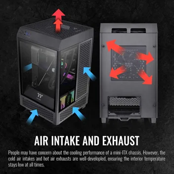 Thermaltake Tower 200 Mini-ITX / M-ATX Computer Case