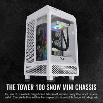 Thermaltake Tower 200 Mini-ITX / M-ATX Computer Case