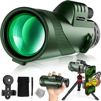 40x60 BAK4 Prism Monocular Telescope Set