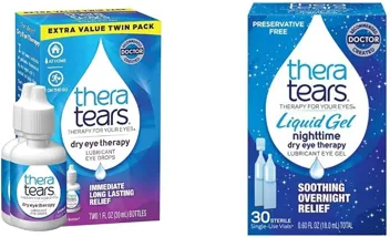 TheraTears Dry Eye Therapy Eye Drops for Dry Eyes, 1.0 Fl Oz