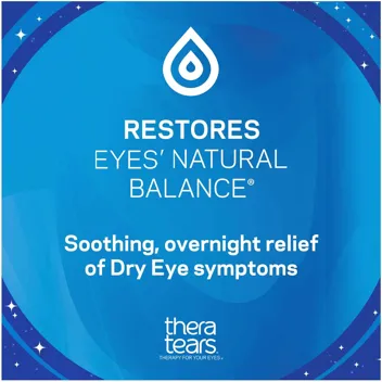 TheraTears Dry Eye Therapy Eye Drops for Dry Eyes, 1.0 Fl Oz