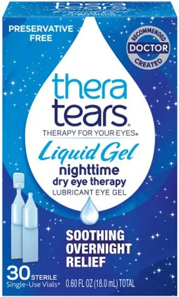 TheraTears Dry Eye Therapy Eye Drops for Dry Eyes, 1.0 Fl Oz