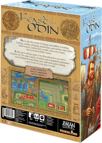 Z-Man Games A Feast For Odin Board Game