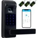 Harfo A01 5-in-1 Bluetooth Keyless Entry Fingerprint Smart Door Lock with 3x IC Cards