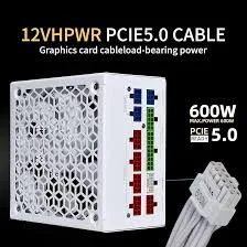 GT850BK Black 80 PLUS Gold Fully Modular ATX Power Supply - ATX 3.1 & PCIe 5.0 Compliant