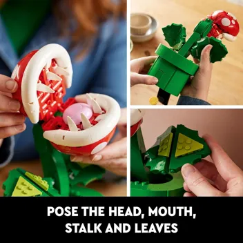 Super Mario Piranha Plant, Build and Display Super Mario Day Collectible 71426