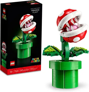 Super Mario Piranha Plant, Build and Display Super Mario Day Collectible 71426