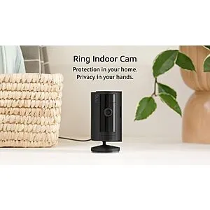 Ring Indoor Cam 2nd Gen 1080p Color Night Vision Security Camera