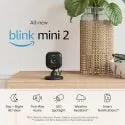 Blink Mini 2 Plug-in Indoor/Outdoor Smart Security Camera with Color Night View