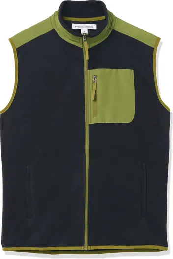 Men's Full-Zip Polar Fleece Vest