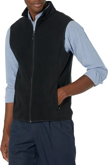 Men's Full-Zip Polar Fleece Vest